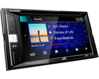 JVC KW-V250BT Double Din Bluetooth DVD USB iPhone Spotify Android Stereo