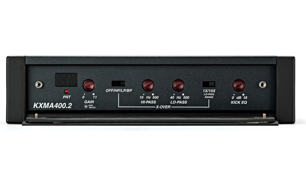 Kicker 44KMA400.2 400W RMS KM Series 2-ohm Stable 2 Channel Class-D Marine Amplifier