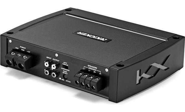 Kicker 44KMA400.2 400W RMS KM Series 2-ohm Stable 2 Channel Class-D Marine Amplifier
