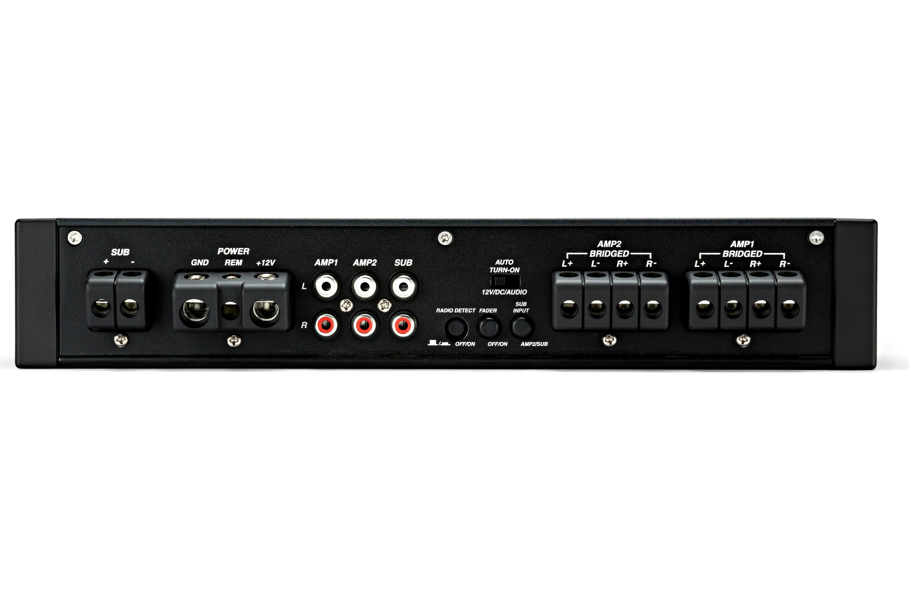 Kicker 44KXMA800.5 800W RMS KM Series 2-ohm Stable 5 Channel Class-D Marine Amplifier