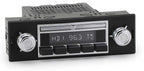 RetroSound LBY-M1B Europa Liberty Motor 1 Bluetooth Radio Pinstripe Chrome