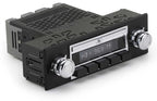 RetroSound LBY-M1B Europa Liberty Motor 1 Bluetooth Radio Pinstripe Chrome