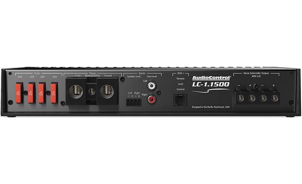 AudioControl LC-1.1500 High-Power 1 Channel Monoblock Amplifier with AccuBass