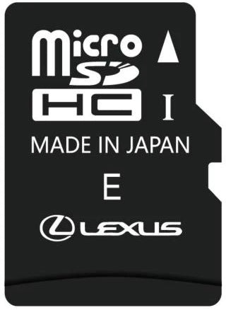 LEXUS PREMIUM GEN 8/9 NAVIGATION MICRO SD CARD UK & EUROPE 2022-2023 PV675-00A673