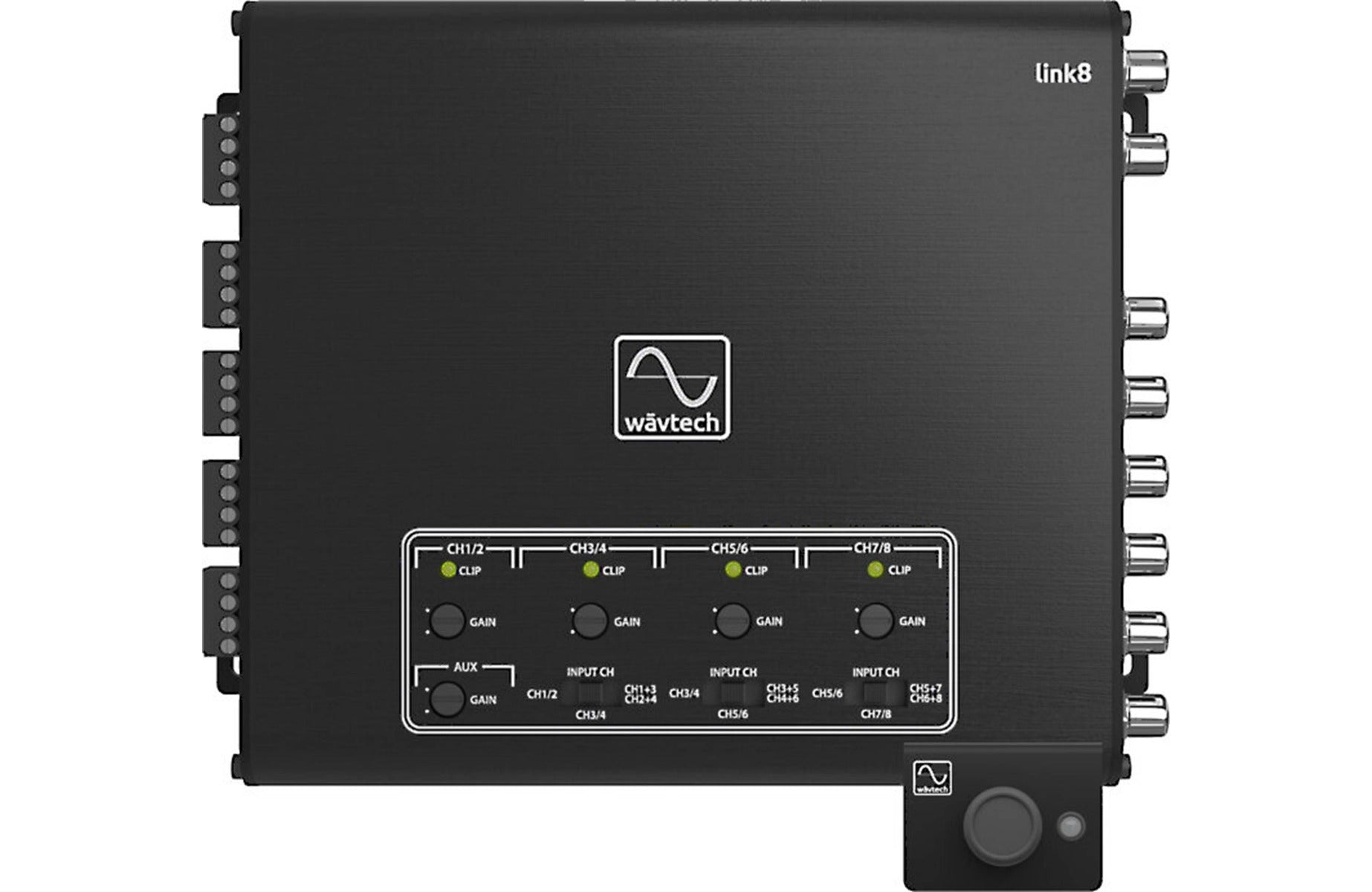 Wāvtech link8 8-channel line output converter and summing processor