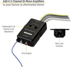 Uninversal LOC2SL Line-Out Converter with Bass Control