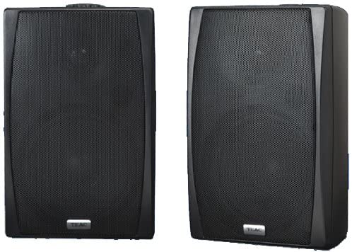 TEAC LS-X55 Splash Proof 2 Way 80 watt Speaker System - Black