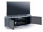 MDA Designs Luna Grey Slate Oval TV Cabinet