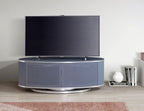 MDA Designs Luna Grey Slate Oval TV Cabinet