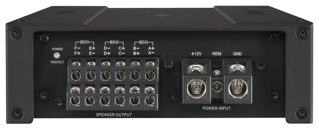 HELIX M SIX - 6 Channel Class A/B & Class D 1200 Watts Peak Car Amplifier