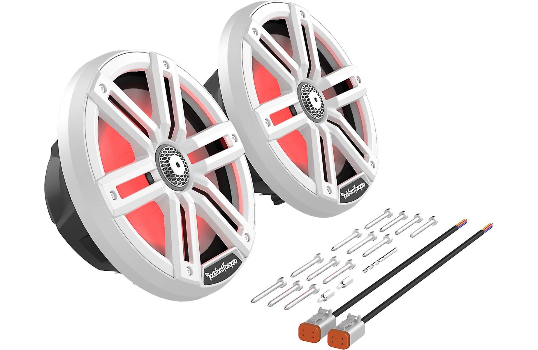 Rockford Fosgate M2-65 Colour-Optix 6-1/2 inch 17cm 2-way Flush Mount Marine Speakers