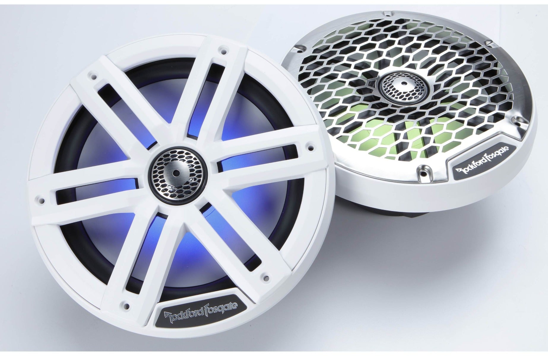 Rockford Fosgate M2-65 Colour-Optix 6-1/2 inch 17cm 2-way Flush Mount Marine Speakers