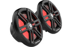 Rockford Fosgate M2-8B Colour-Optix 8 inch 20cm 2-way Flush Mount Marine Speakers