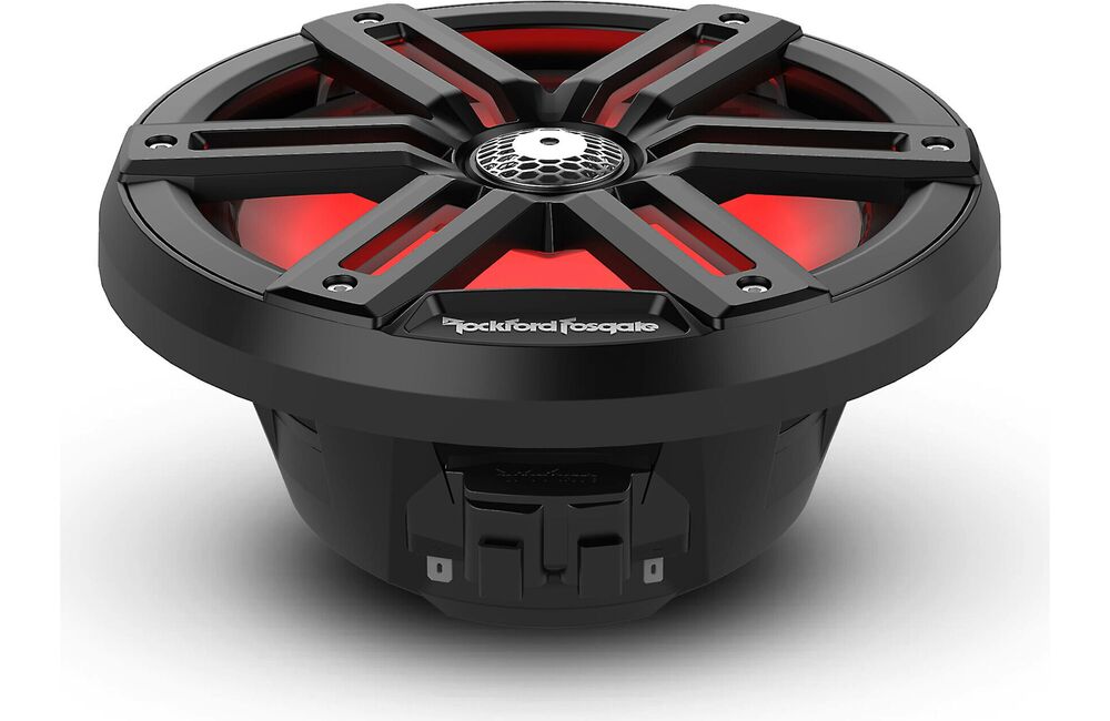 Rockford Fosgate M2-8B Colour-Optix 8 inch 20cm 2-way Flush Mount Marine Speakers