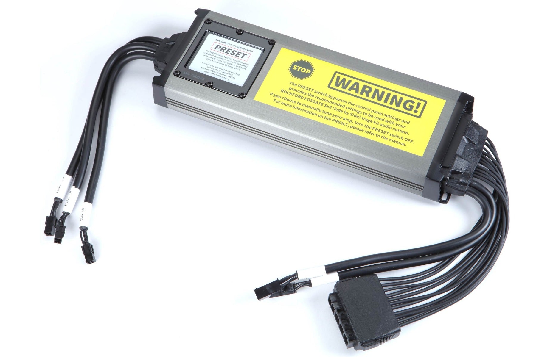 Rockford Fosgate M5-1500X5 M5 Series 5-channel 1500 Watt Element Ready™ marine amplifier