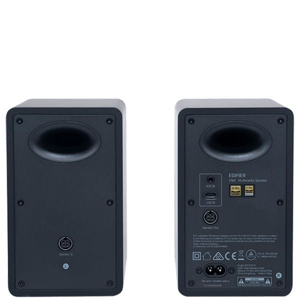EDIFIER M60 High-Resolution Compact Desktop Speakers - Black
