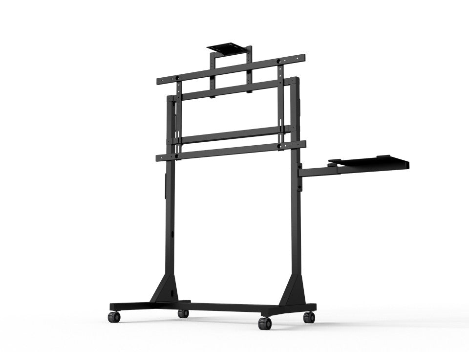 Multibrackets M Manual Floorstand 130 kg - Stand kit ( floor stand ) for LCD TV - screen size: 55-110" - max load: 130 kg - black