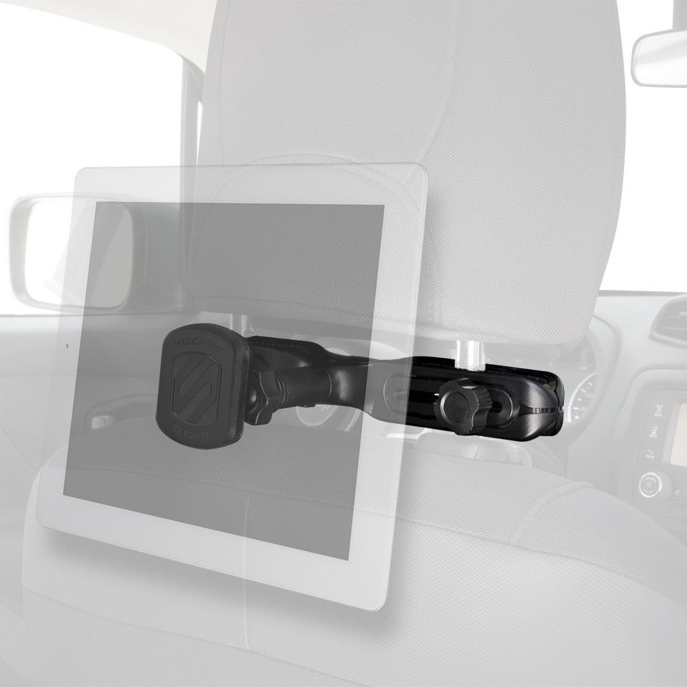Scosche MAGTHM2 MagicMount Headrest Mount Magnetic Mount for Most GPS Devices