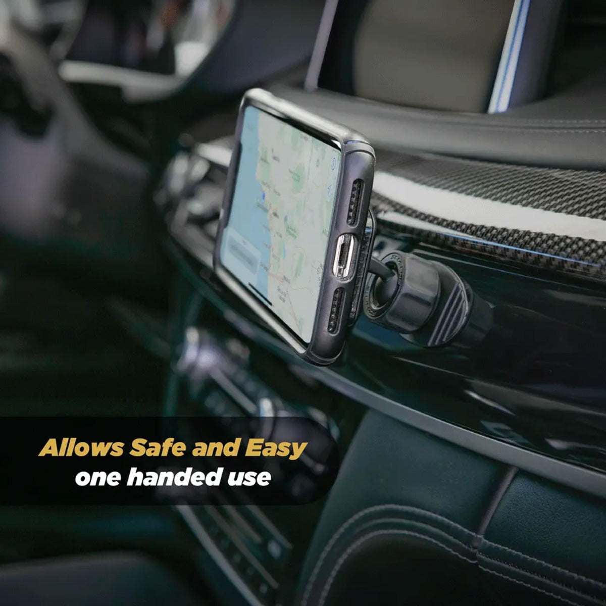 MAGWDM 4-Axis 360 Adjustable Window Magnetic Mount for Smartphones and Mobile Devices