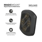 MAGWDM 4-Axis 360 Adjustable Window Magnetic Mount for Smartphones and Mobile Devices