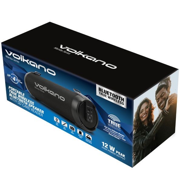 Volkano VK-3202  Mamba Series Portable Bluetooth Speaker - Black