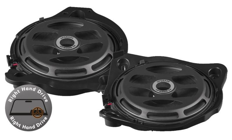 MATCH UP W8MB-S4 Custom Fit Mercedes C, E,, GLC, S-Class Upgrade RHD 8" 200mm Subwoofer System (PAIR)