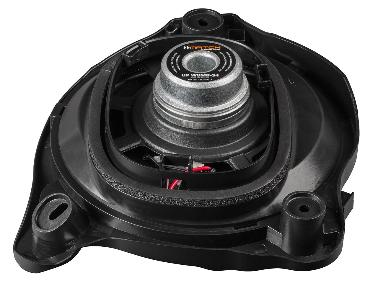 MATCH UP W8MB-S4 Custom Fit Mercedes C, E,, GLC, S-Class Upgrade RHD 8" 200mm Subwoofer System (Single)