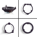 Morel IR MBZ4INT Direct Fit MercedesC, CLS, E, S-Class EQC, EQS, GLC, GLE Premium 4" (100 mm) 2-Way Component Speaker Set