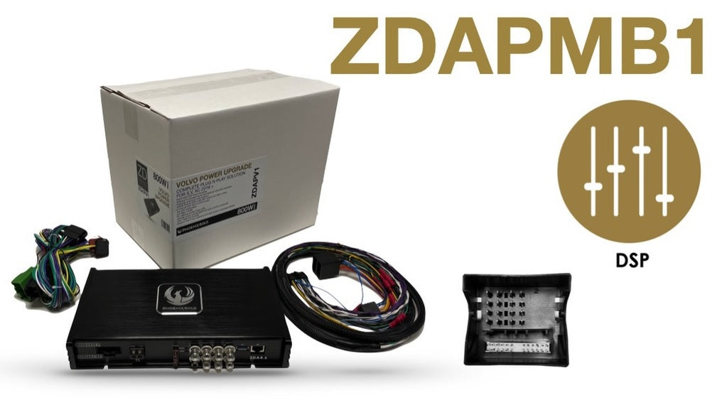 Phoenix Gold ZDAPMB1 Mercedes, VW models 1997 onwards DSP Power Up Kit | Simple Plug and Play Installation
