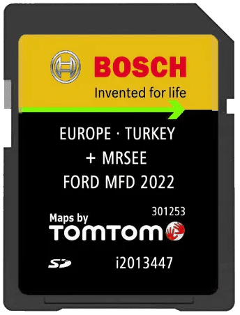 FORD MFD SD CARD NAVIGATION GPS MAP 2022 SAT NAV MAP UK + EUROPE