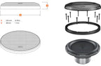 Hertz Mille MG200.3 Grille for 8" Legend Series and Pro Series subwoofers