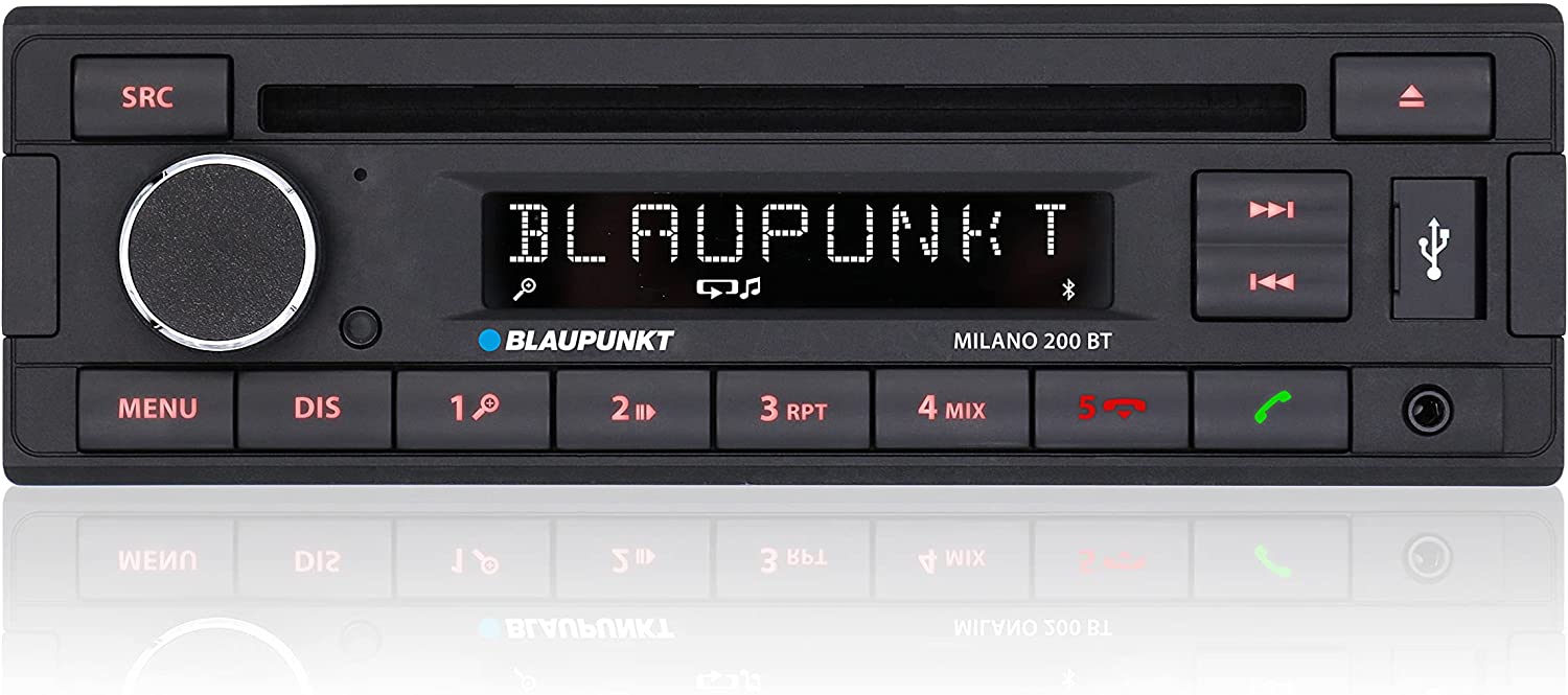 Blaupunkt MILANO 200 BT Pro Line Bluetooth CD HANDS-FREE FUNCTION, CD, USB, AUX