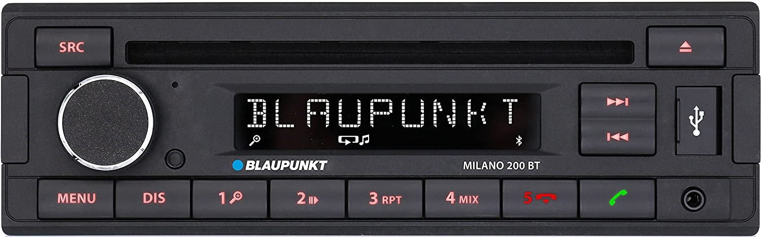 Blaupunkt MILANO 200 BT Pro Line Bluetooth CD HANDS-FREE FUNCTION, CD, USB, AUX