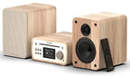 Pure Classic Stereo Mini DAB/FM Radio with CD Player & Bluetooth - White/Oak