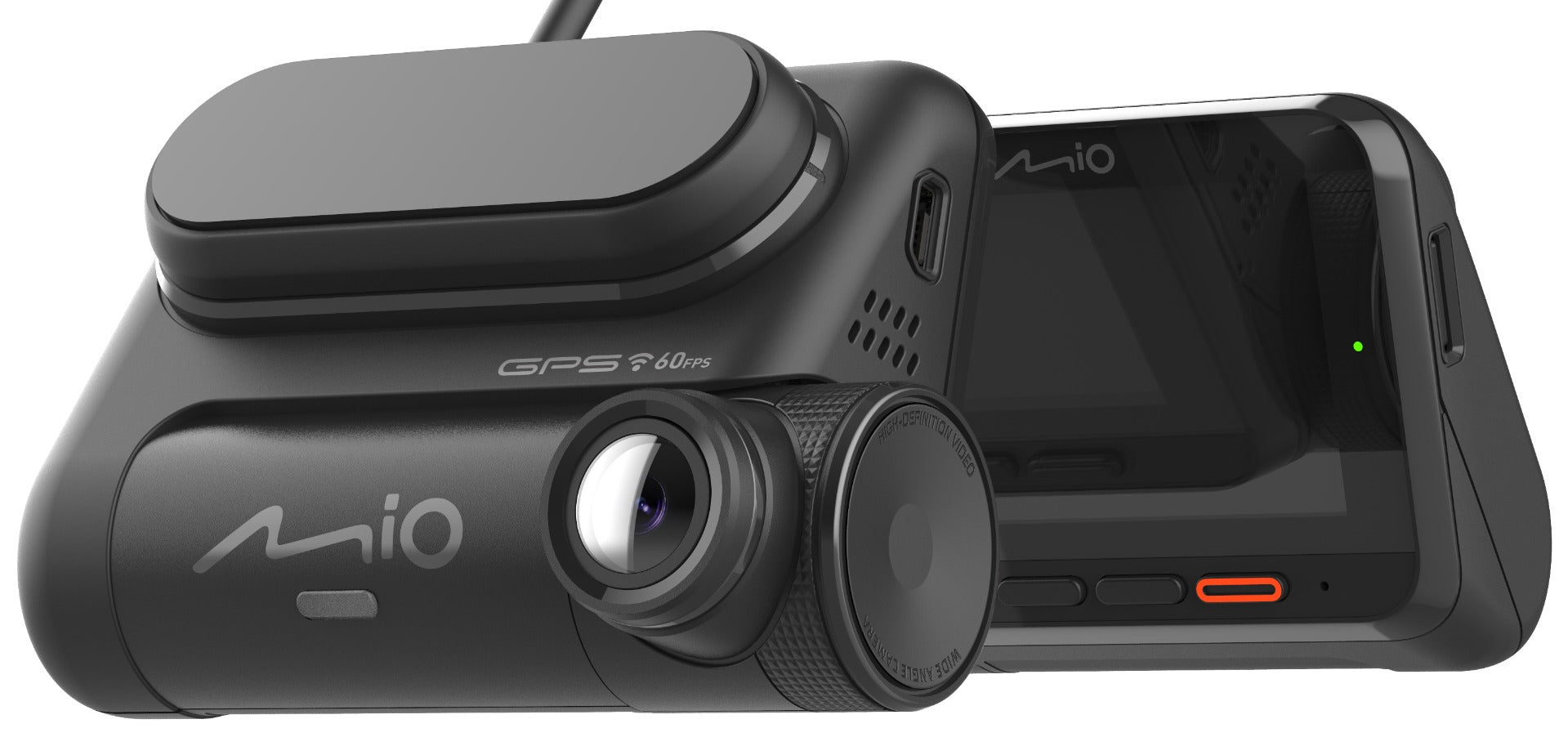 Mio MiVue 826 DashCam, 2.7 inch display Full HD 1080P 60FPS GPS WIFI Accident Recorder