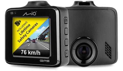 Mio Mivue C335 16GB DELUXE 2" Car Dash Cam 1080p Full HD 30 fps GPS Tracking 3 Axis G-Sensor