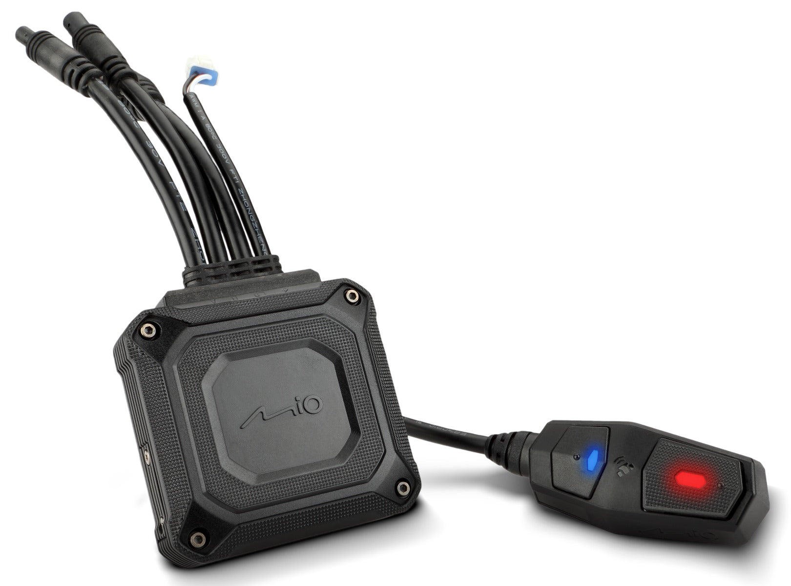 Mio MiVue M760D Dual Cam Detachable Rider Dash Cam - 1080p Full HD 130° Angle View
