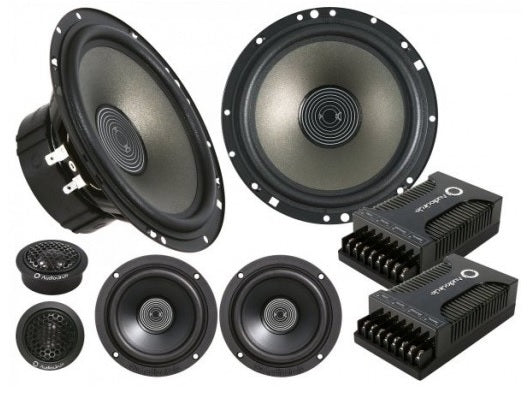AudioCircle ML-C6.3 6.5″ Munich Line 3-Way Component Set 120W Speakers