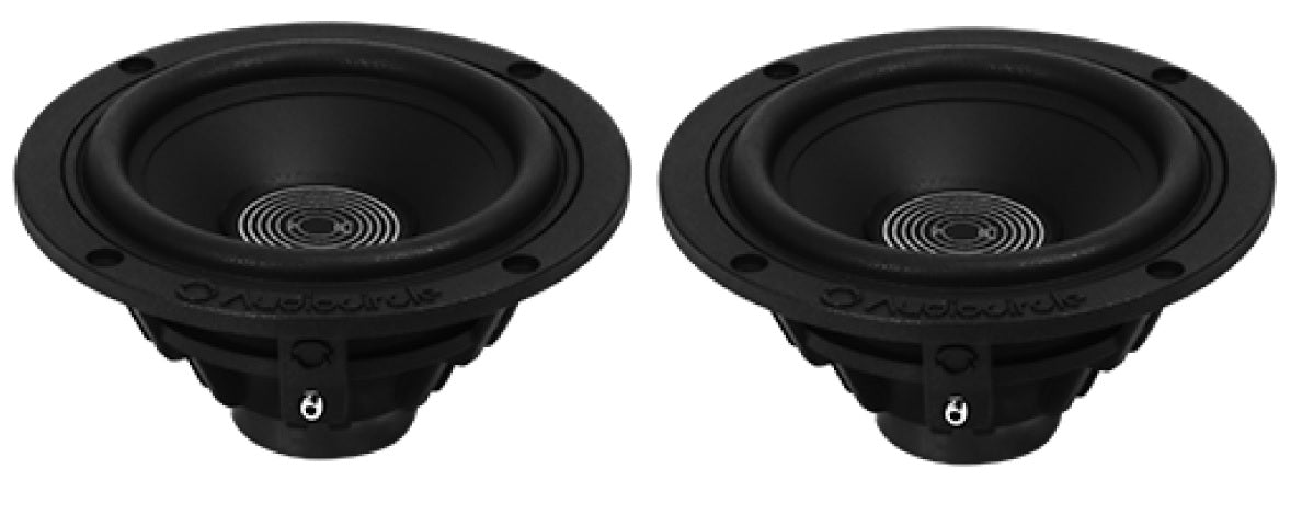 AudioCircle ML-C6.3 6.5″ Munich Line 3-Way Component Set 120W Speakers