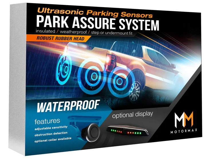 Motormax MM06WP Rear Audible Parking Waterproof Parking Sensors Rubber Set