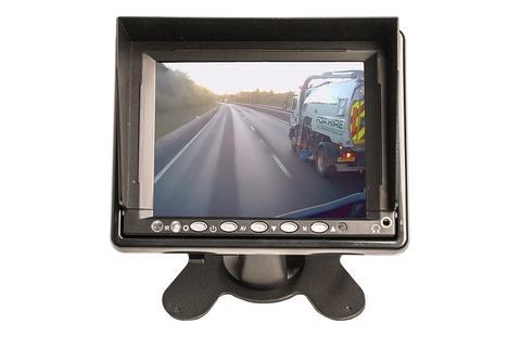 7 inch screen Dash mount monitor, sunshade included MM705MON