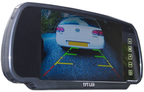 MOTORMAX MM700MM Clip Over Rear View Mirror Monitor with 7" Screen
