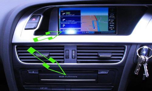 Audi A4, A5, A6, Q5, Q7 MMI 3G Basic 2021 Navigation Map Update DVD - 4G0060884AE