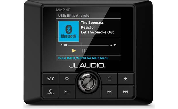 JL Audio MMR-40 Wired NMEA 2000 marine remote control for JL Audio MediaMaster receivers