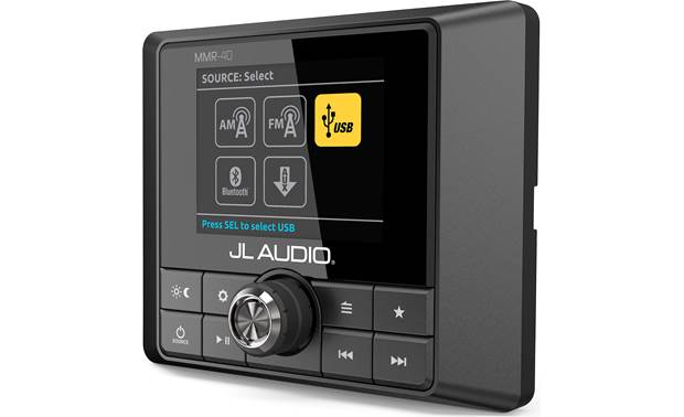 JL Audio MMR-40 Wired NMEA 2000 marine remote control for JL Audio MediaMaster receivers