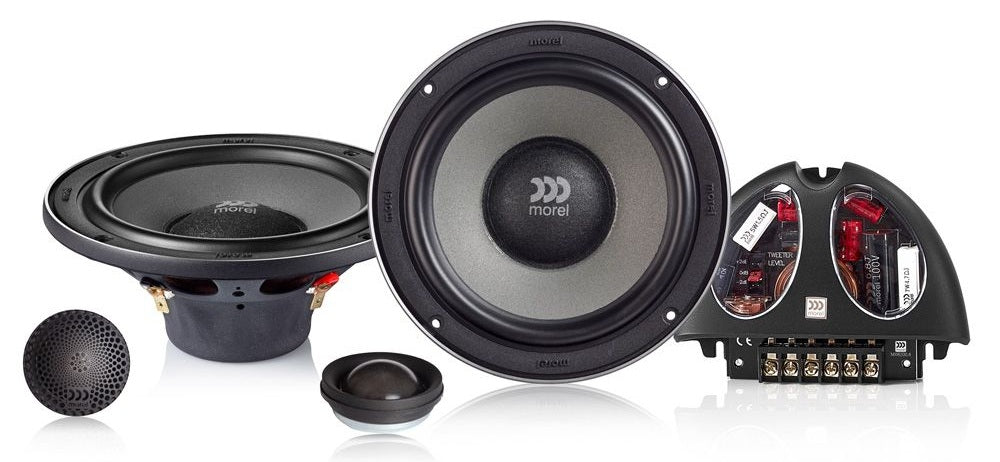Morel Virtus 62 6.5" (165 mm) 2-Way Component Speaker System - 2 Ohm