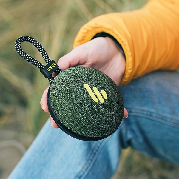 EDIFIER MP100 Plus Waterproof Great Sounding Portable Bluetooth Speaker Forest Green