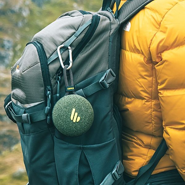 EDIFIER MP100 Plus Waterproof Great Sounding Portable Bluetooth Speaker Forest Green