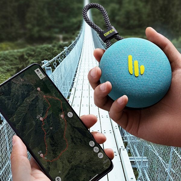 EDIFIER MP100 Plus Waterproof Great Sounding Portable Bluetooth Speaker Lake Green
