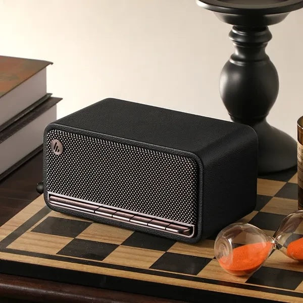 EDIFIER MP230 Classic Design Portable Bluetooth Speaker -  Retro Black